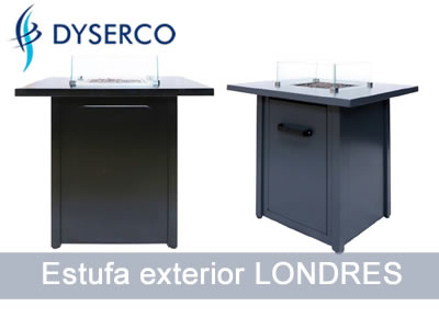 estufa terraza propano